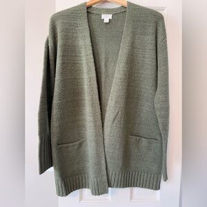 Caslon open front cardigan.  EUC.  Size Medium.